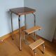 Walking step ladder stool