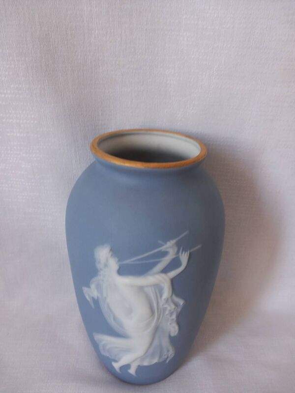 Vase bleu Camille Tharaud