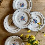 Set of 6 vintage dessert plates