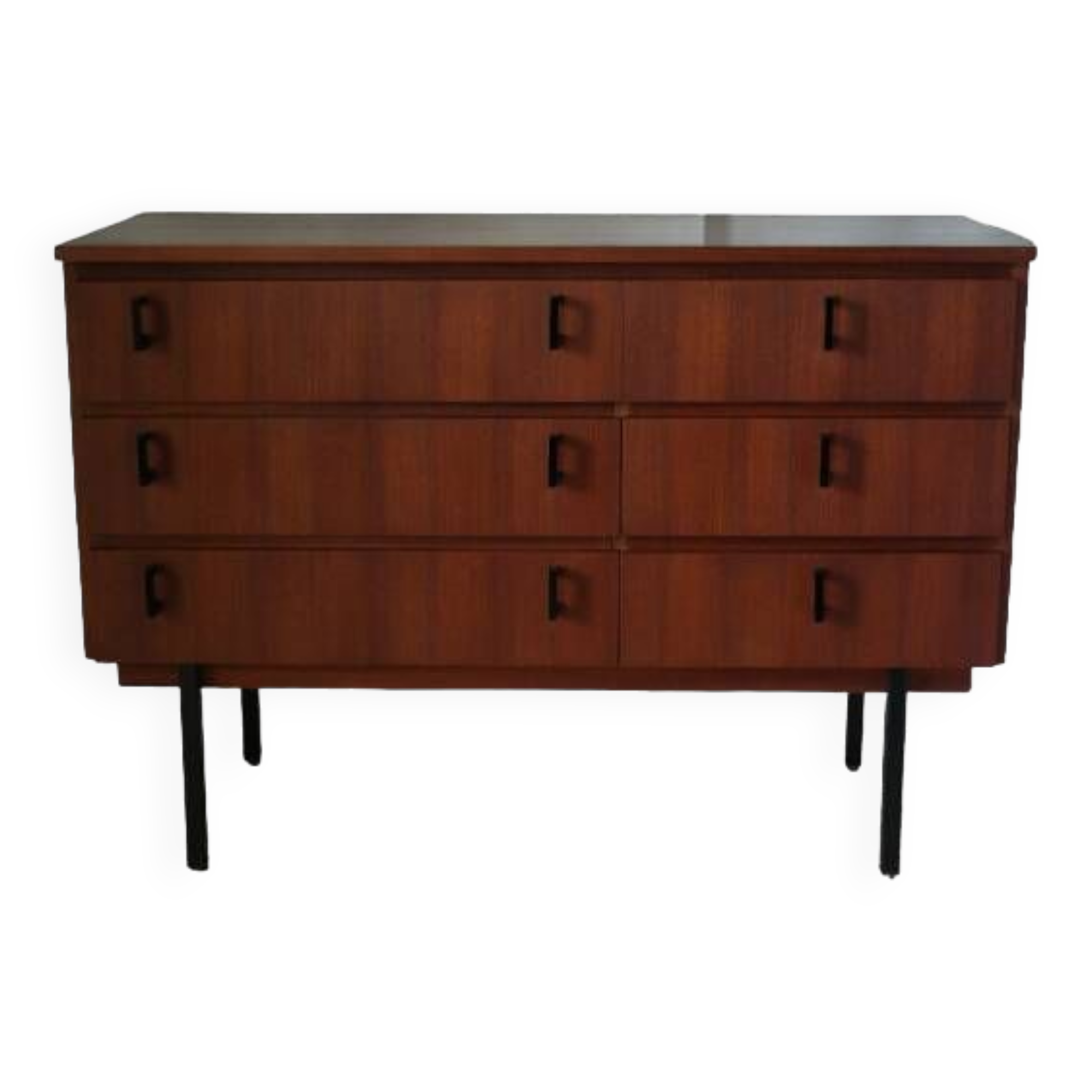 Scandinavian dark teak sideboard, dresser