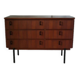 Scandinavian dark teak sideboard, dresser