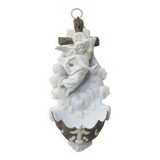 Wall angel holy water font