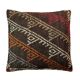 Housse de coussin kilim turc vintage, 55 x 55 cm