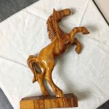 Prancing Wooden Horse
