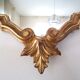 Baroque mirror in gilded wood - 86x50 cm - 60s