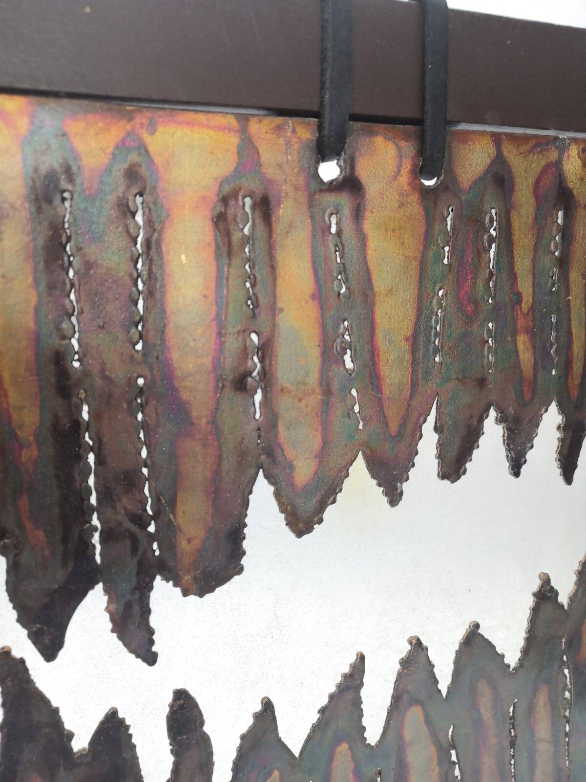 Paire d'appliques murales brutalistes de Ravi Sing pour Lightworks, années 1980