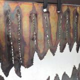 Paire d'appliques murales brutalistes de Ravi Sing pour Lightworks, années 1980