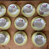 Vintage coffee service Sarreguemines "Bernard"