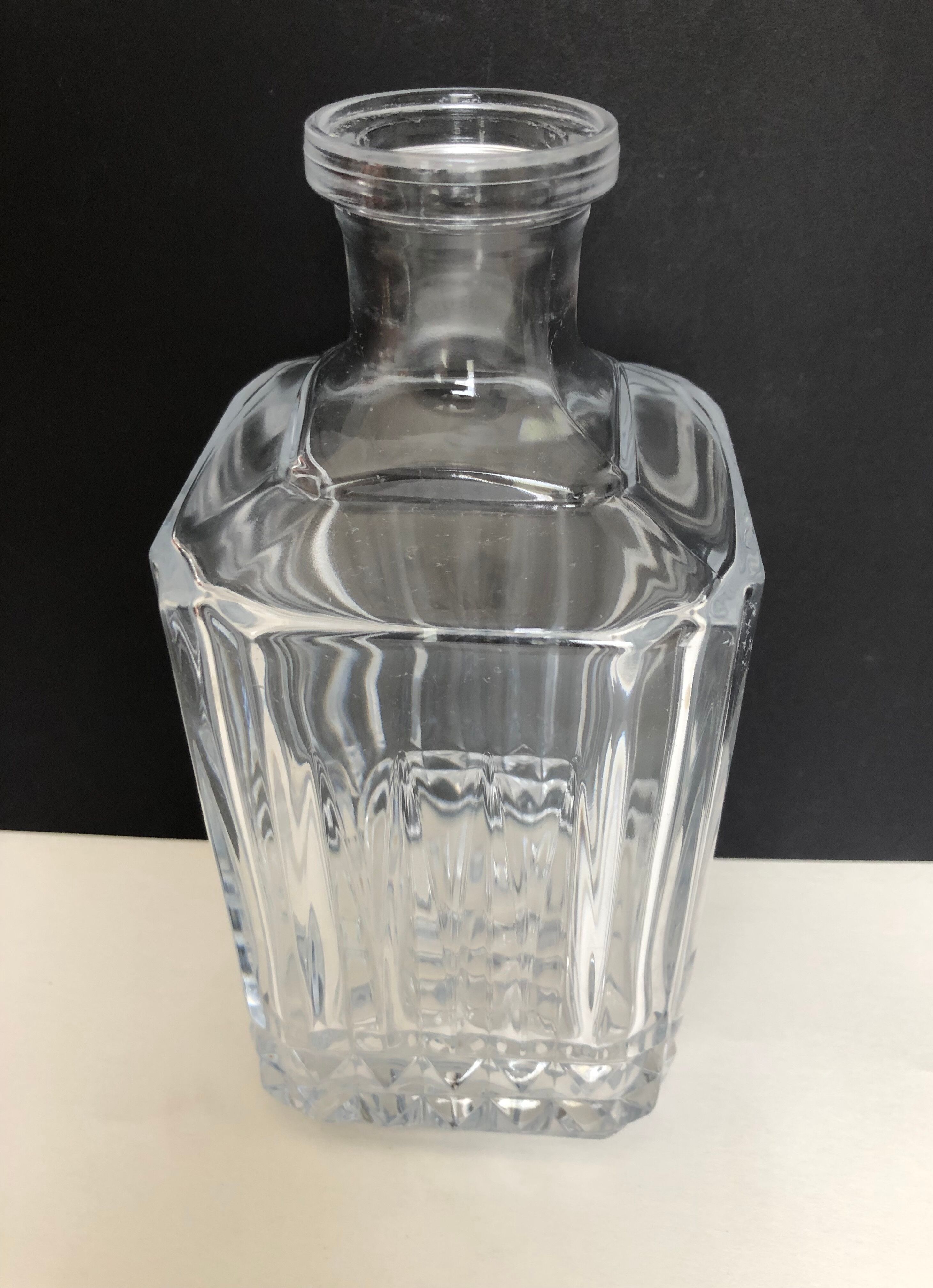 Crystal whiskey carafe