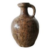 Small very old glazed jug