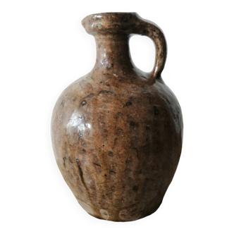 Small very old glazed jug