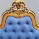 Bed frame gilded wood rocaille style