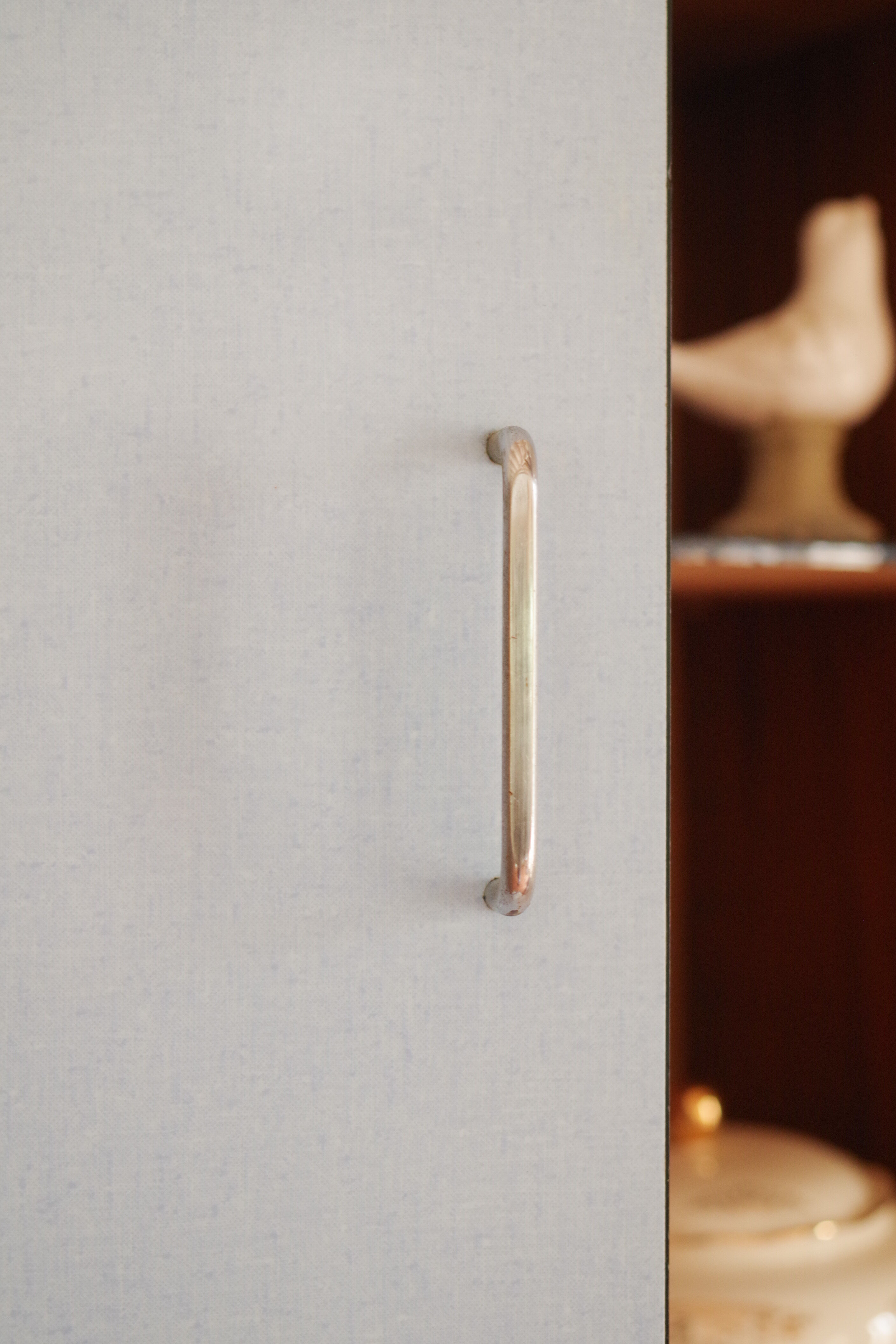 Top buffet in blue formica 60s