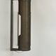 Pair of vintage modernist wall lights, solid brass, Sweden 1940s