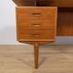 Bureau indépendant en teck du milieu du siècle, Danemark, années 1960