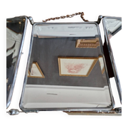 Miroir triptyque de barbier