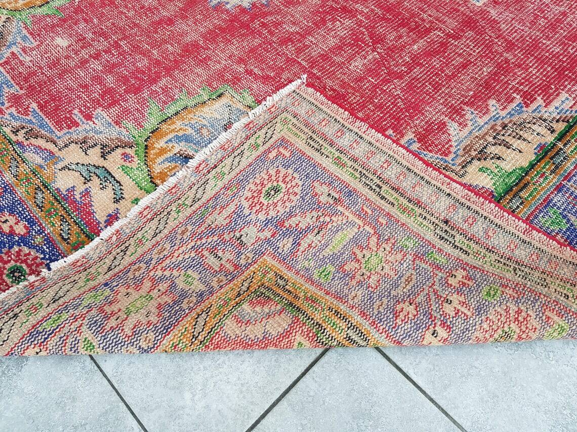 Tapis Oushak floral antique sku2274