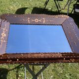 1940s smoked mirror with glazing bars