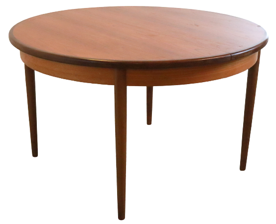 Round G-Plan vintage dining table extendable 'Prestwich'