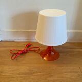 Orange plexi lamp ikea 90s Carl Ojerstam
