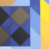 "tridimor" silkscreen by Victor Vasarely 1969