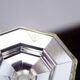 BMF silver metal soliflore vase