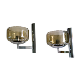 Wall lights from the Maison Sciolari in the 60