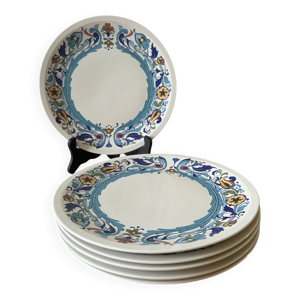 Service 6 assiettes plates
