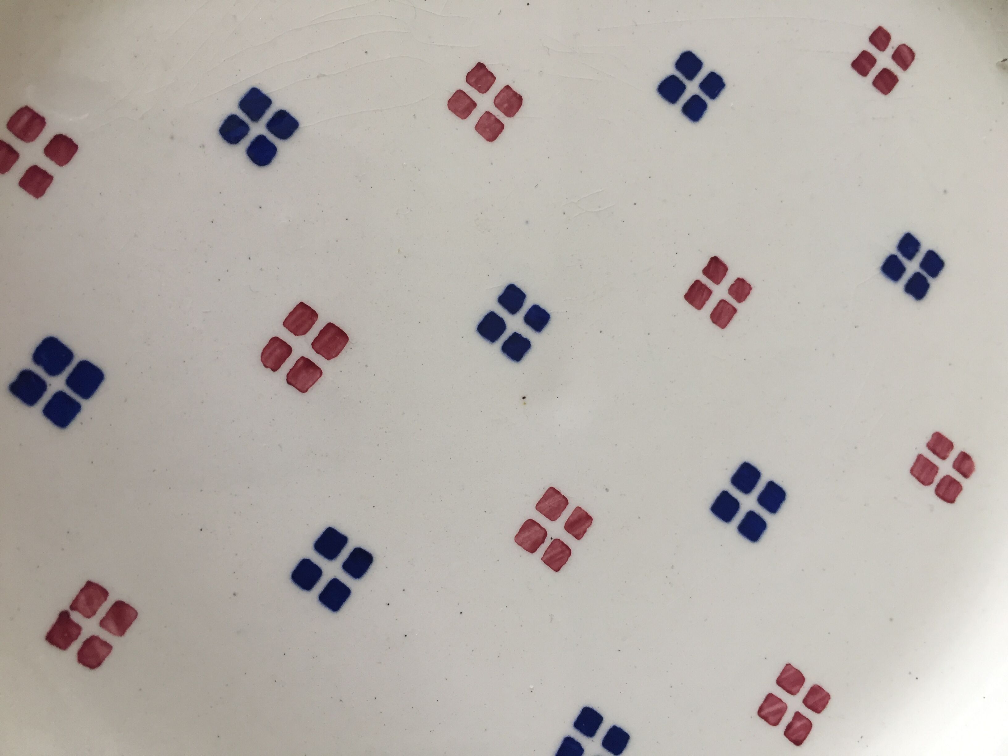 6 flat plates - Luneville, Madeleine model
