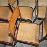 Lot de 6 chaises Mullca