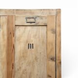 Vintage wooden wardrobe from 1940.