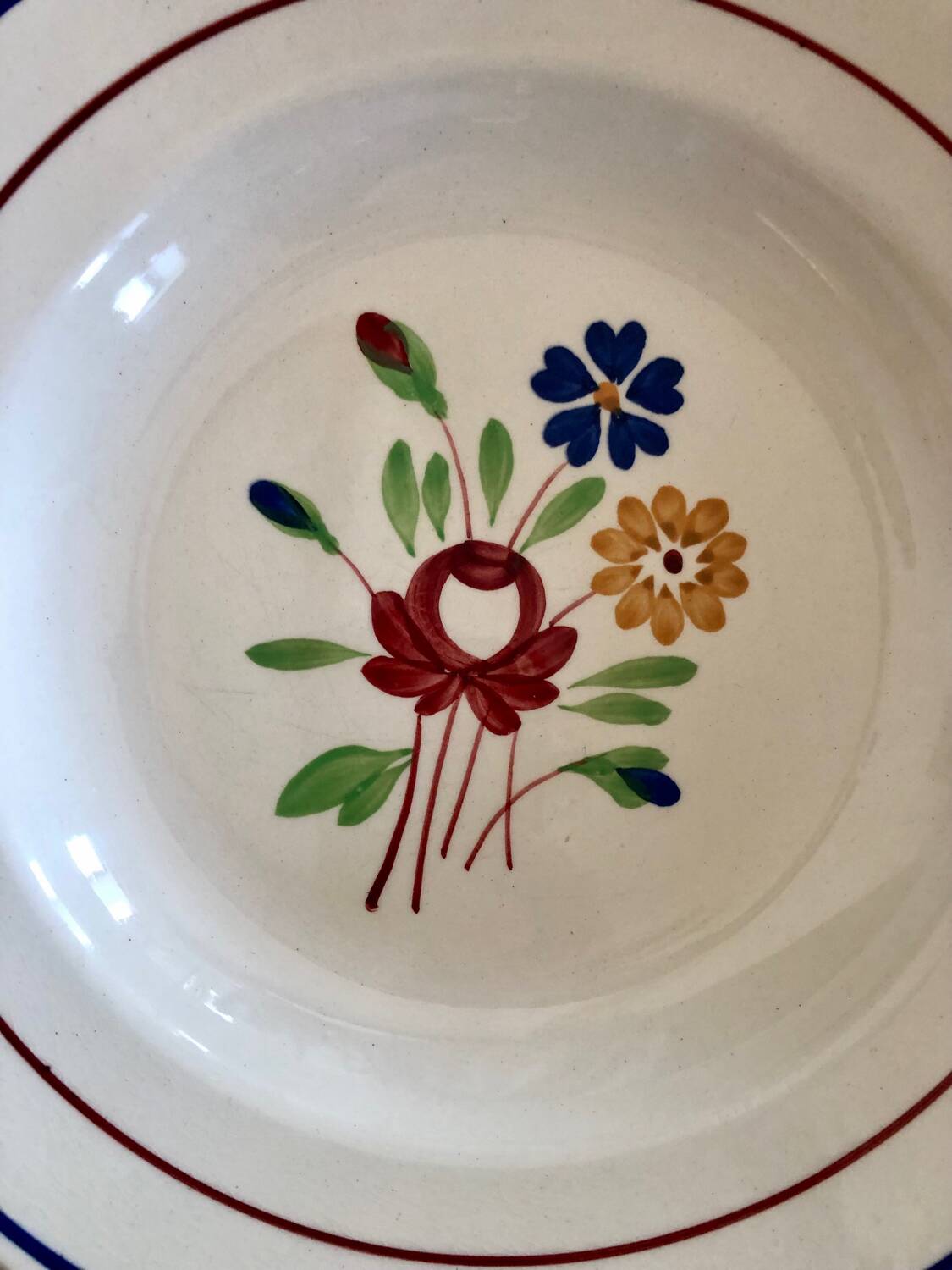 Chantilly K&G Luneville soup plates