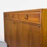 Walnut Sideboard with Drawers by Bertil Fridhagen for Bodafors, 1961