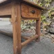 Old farmhouse table in oak, 18th century – Auvergne, France