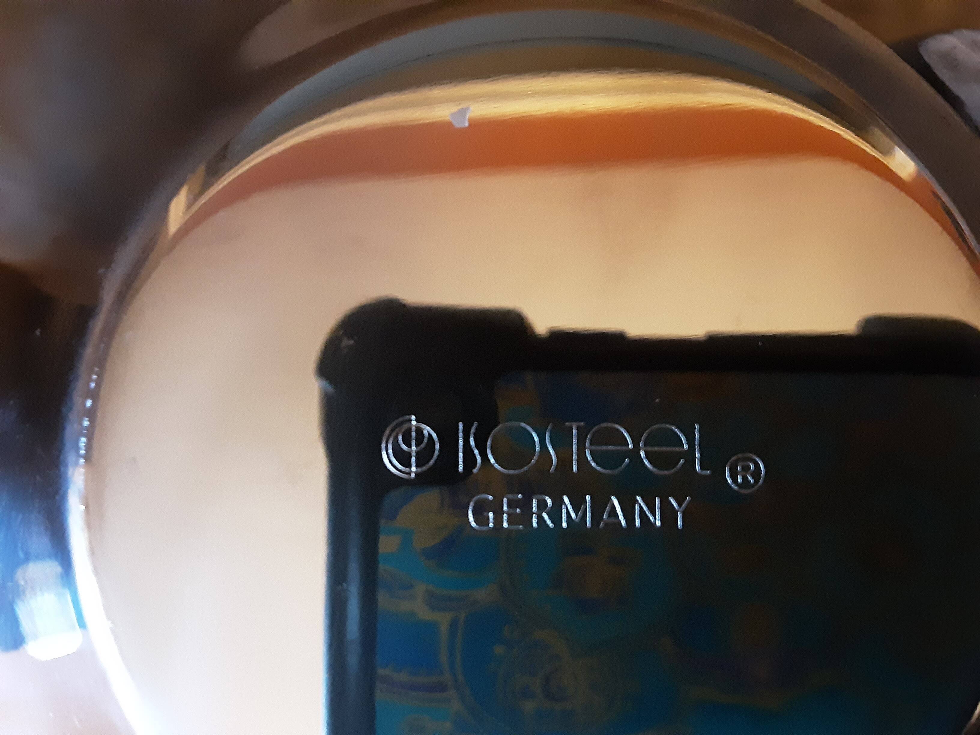 Set of 6 metal coasters