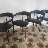 P40 fasem chairs by giancarlo vegni & gianfranco gualtierotti