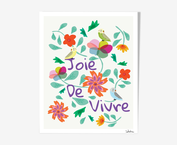 Tirage " Joie de vivre "