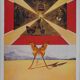 Salvador Dali: Roussillon, SNCF (Butterfly Suite small model), signed original lithograph.