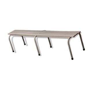 Light purple revamped school bench 1970 adult size