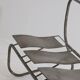 Sculptural metal bench / Artist's work dating from 2000
