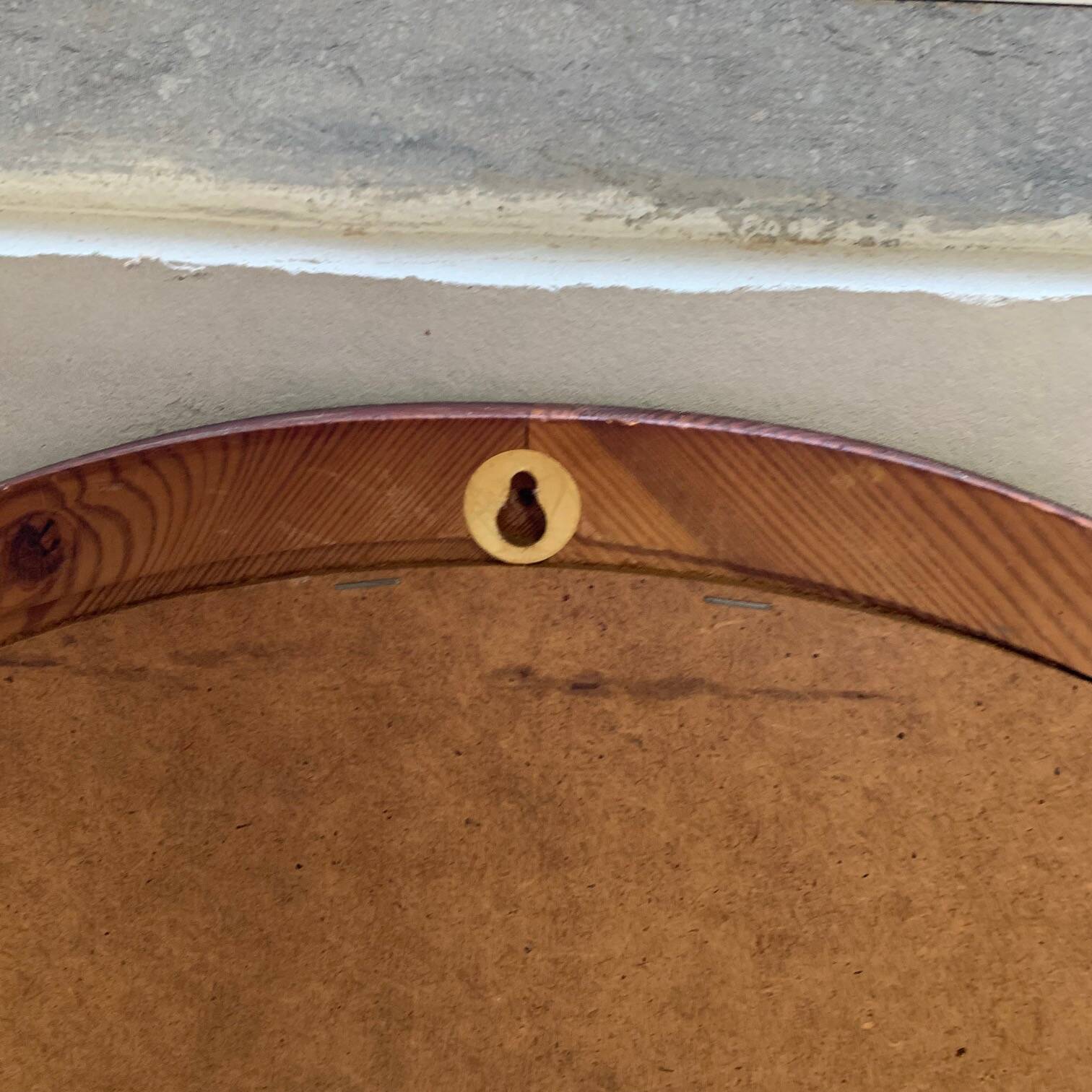 Vintage Ikea mirror from 1978 in solid pine