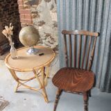 Series of 6 chairs of Bistro Baumann menuet style