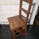 Solid oak step stool