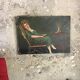 Huile sur toile 1920 l’après repas au boudoir