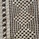 Bed cover discarded sofa plaid cotton crochet handmade 230 X 230