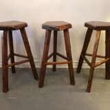 3 tripod bar stools
