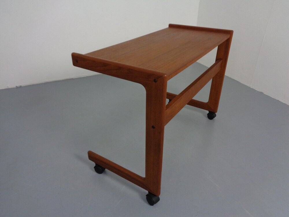 Teak Working Table, Denmark, 1960s