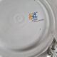 Set of 6 plates in French earthenware or painted Moustiers ceramic