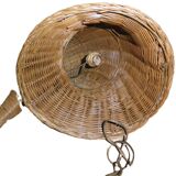rattan table lamp