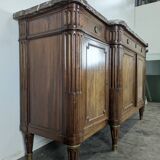 Louis XVI style enfilade in mahogany, late 19th century.